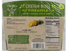 Cream Rolls-Pineapple 4 Piece (7oz)