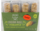 Cream Rolls-Pineapple 4 Piece (7oz)
