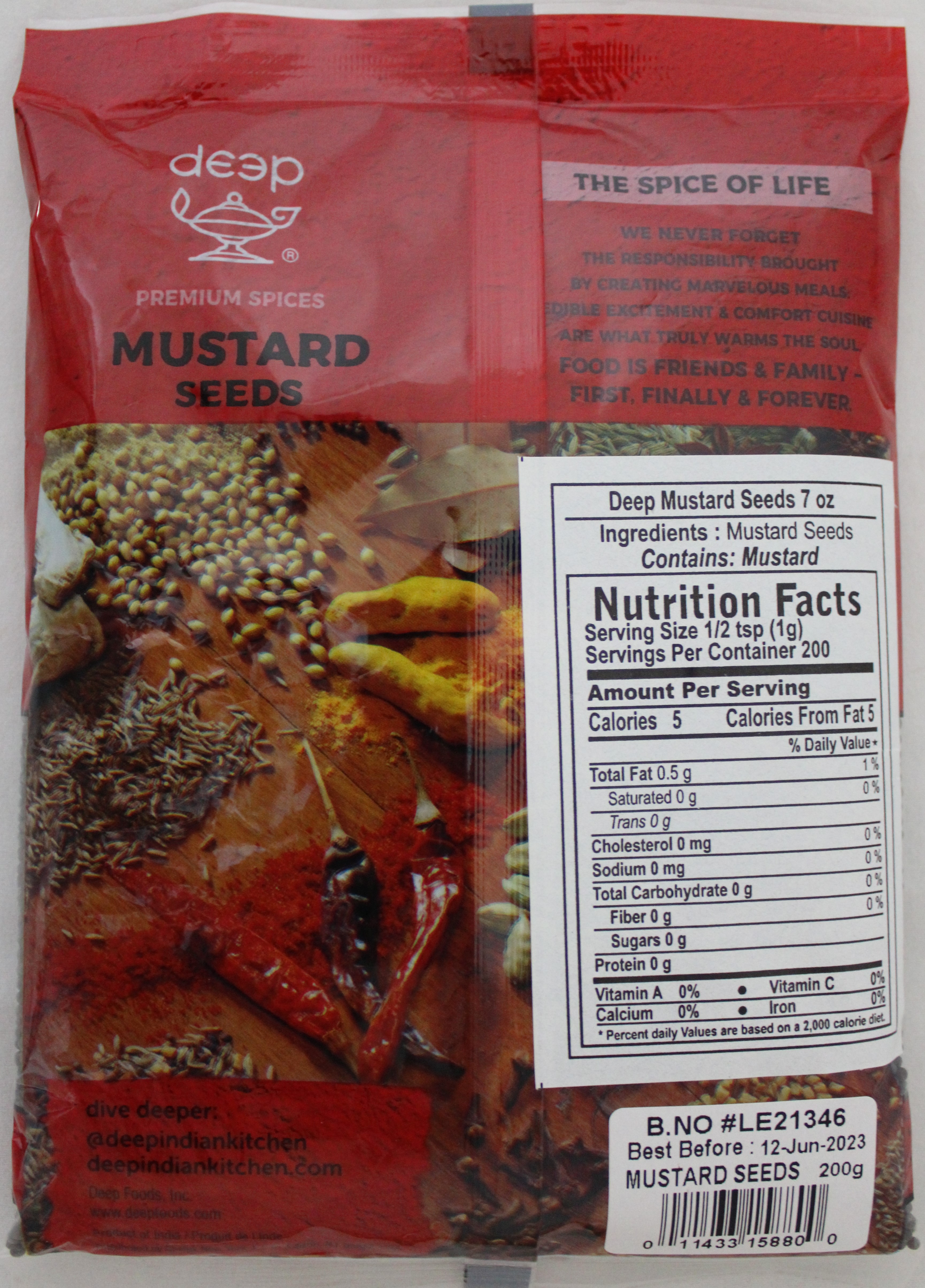 Mustard Seeds 7oz.