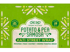 Potato Pea Samosa Kati Street Wrap