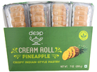 Cream Rolls-Pineapple 4 Piece (7oz)