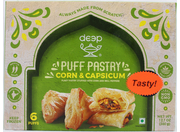 Puff Pastry Corn &Capsicum (12.7oz)