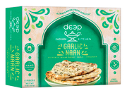 Garlic Naan (3 pieces) (8 oz)