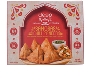 Chili Paneer Samosas (6 pieces) (12oz)