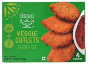 Vegetable Cutlets (4 pieces) (7.5oz)