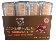 Cream Rolls-Chocolate 4 Piece (7oz)
