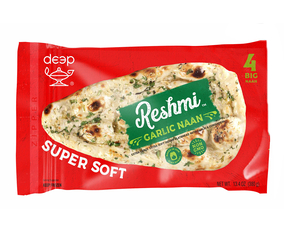 Reshmi Garlic Naan (4 pieces) (13.4oz)