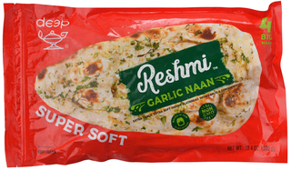 Reshmi Garlic Naan (4 pieces) (13.4oz)