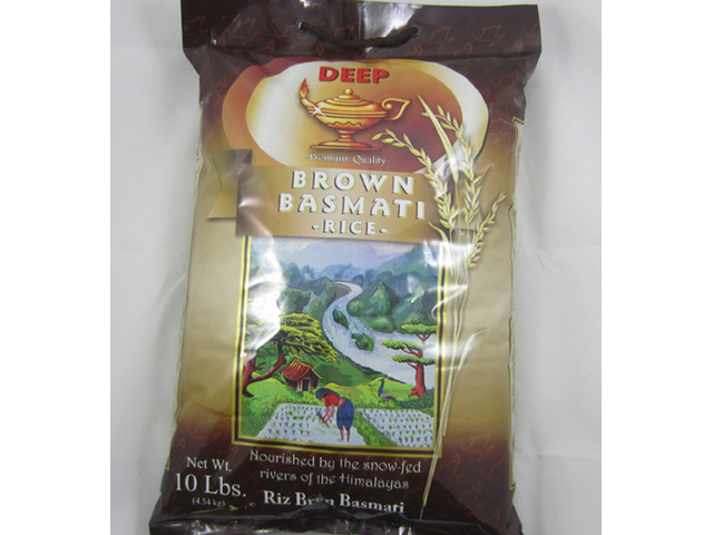 Brown Basmati Rice 10 lb