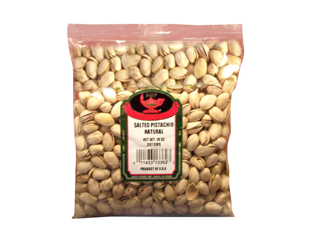 Natural Salted Pistachios 14 oz