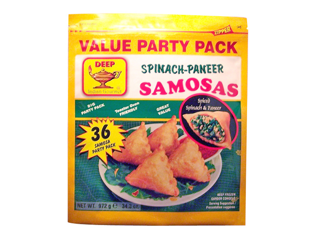 Spinach-Paneer Samosas (36 pieces) (34.3oz)