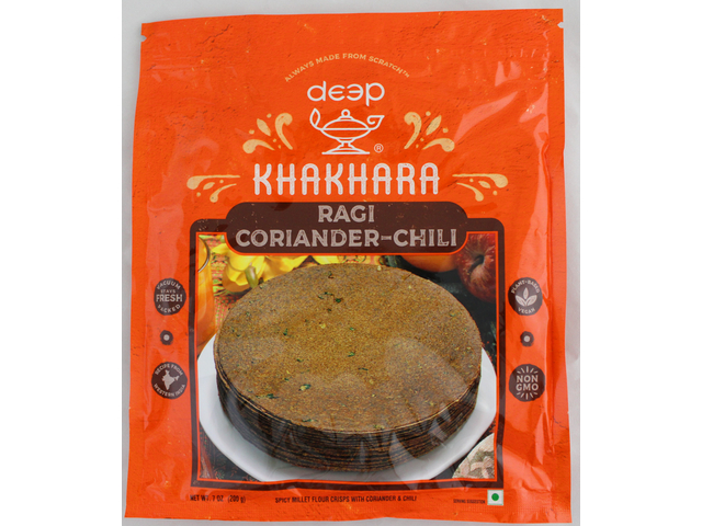 Ragi Coriander-Chili Khakhara (7oz)
