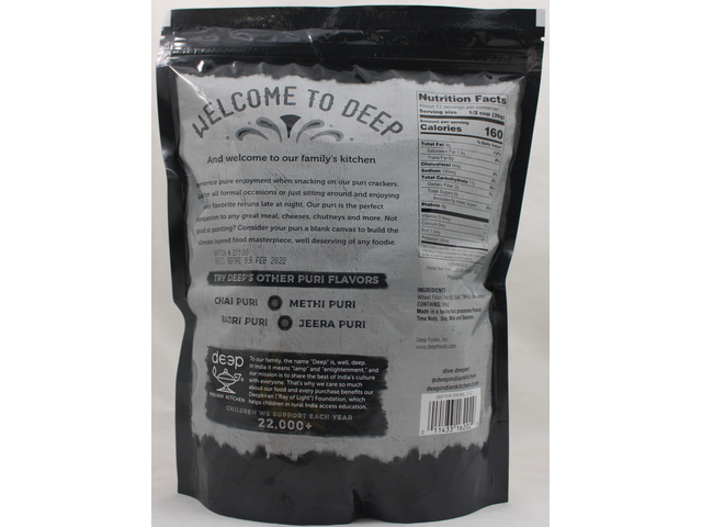 Puri for Bhel (12oz)