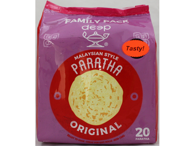 Malaysian Style Original Paratha (20 pieces) (56.4oz)