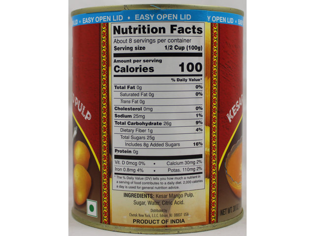 Kesar Mango Pulp