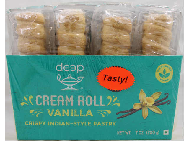 Cream Rolls-Vanilla 4 Piece (7oz)