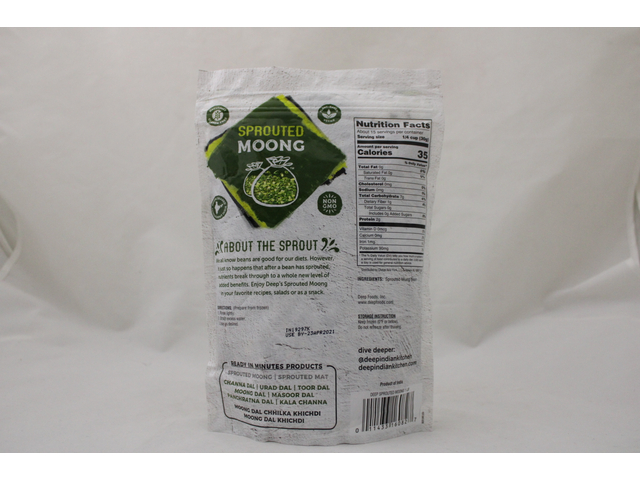 Sprouted Moong 16 Oz