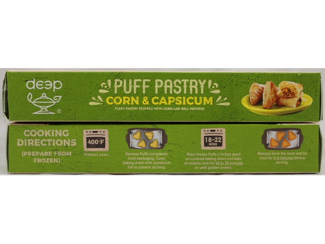 Puff Pastry Corn &Capsicum (12.7oz)