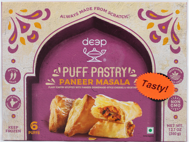 Puff Pastry Paneer Masala (12.7oz)