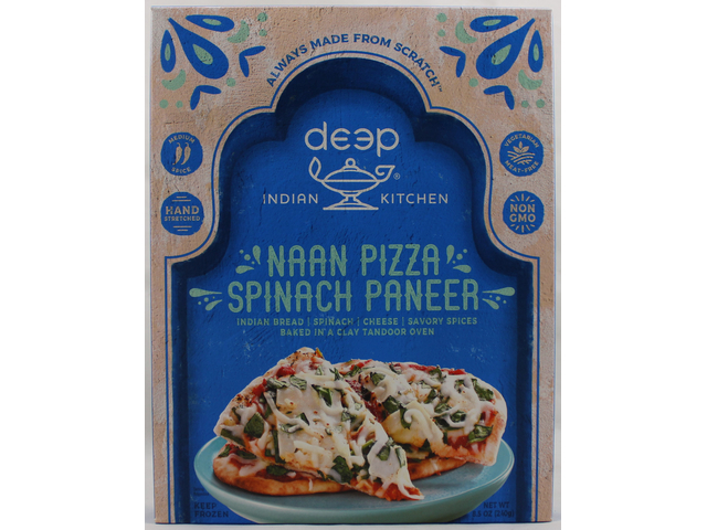 Spniach & Paneer Cheese Pizza 8.5oz