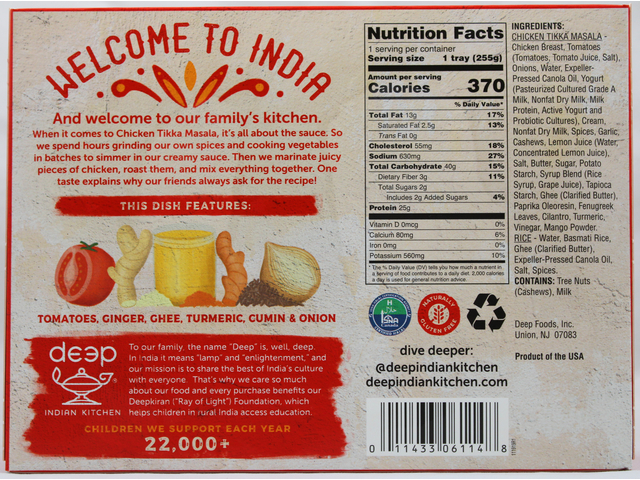 Chicken Tikka Masala with Rice