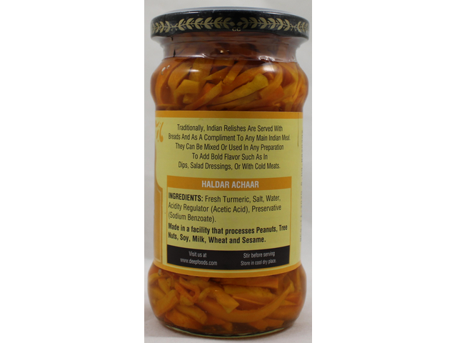 Haldar Turmeric Root Pickle (10oz)