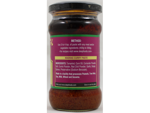 Madras Curry Paste (10oz)