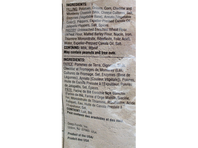 Jalapeno Cheese Samosas (36 pieces) (33.7oz)