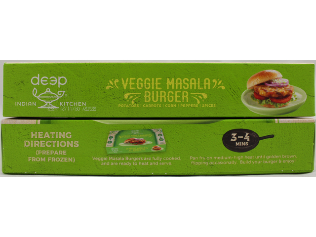 Veg. Masala Burger 10oz