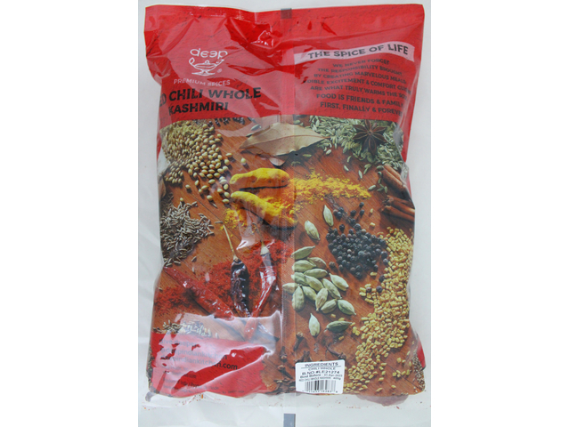 Red Chili Whole - Kashmiri 14 oz