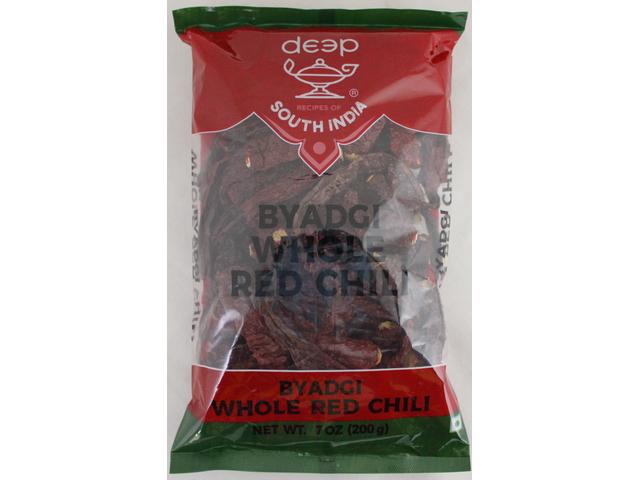Byadgi Whole Red Chilli 7oz