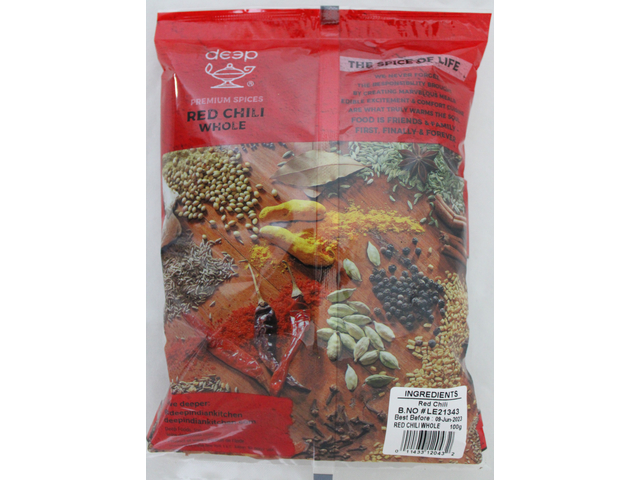 Whole chilli 3.5 oz.