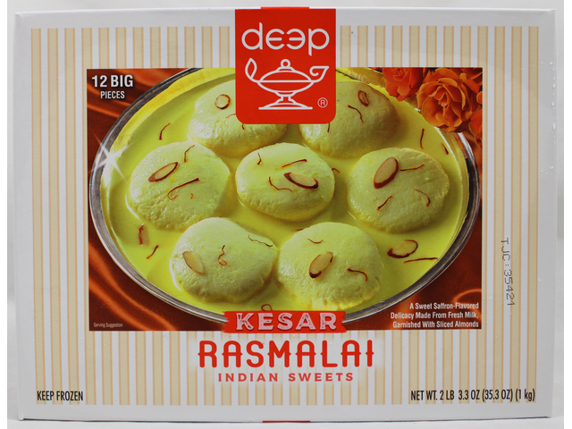 Kesar Rasmalai (2.2lb)