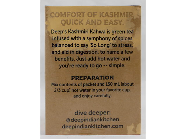 Kashmiri Kahwa Green Tea Blend (10 packets) (5.3 oz)