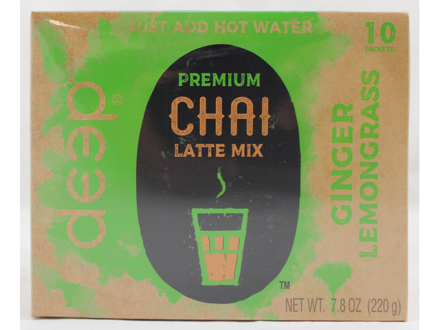 Chai Latte Mix - Ginger Lemongrass (10 packets) (7.8oz)