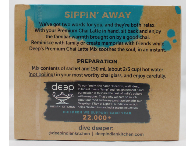 Chai Latte Mix - Cardamom (10 packets) (7.8oz)