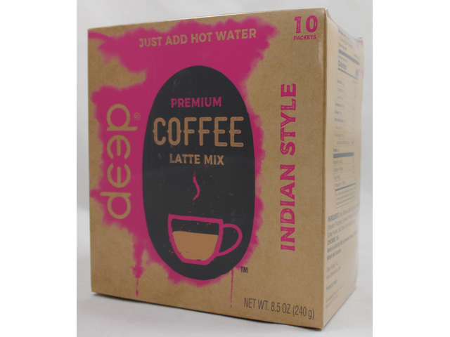 Coffee Latte Mix - Indian Style (10 packets) (8.5oz)