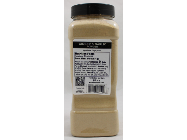 Ginger & Garlic Powder (Bottle)14oz