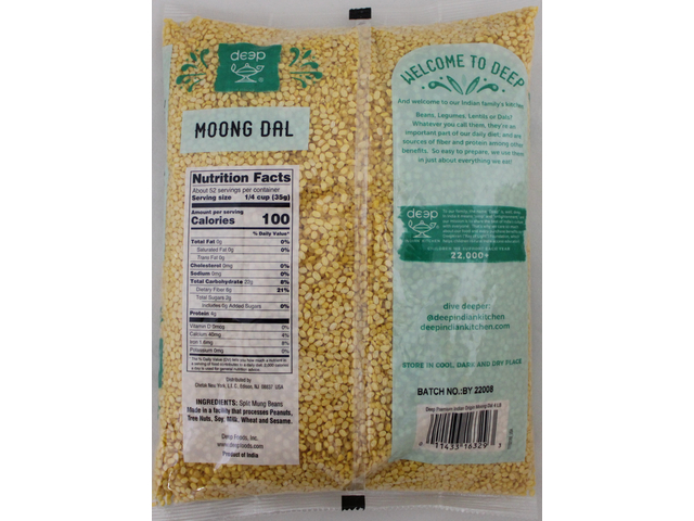 Moong Dal-Premium Indian Origin 4Lb