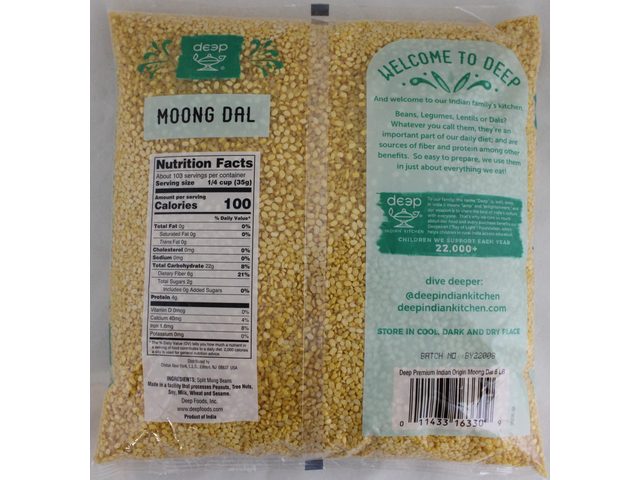 Moong Dal-Premium Indian Origin 8Lb