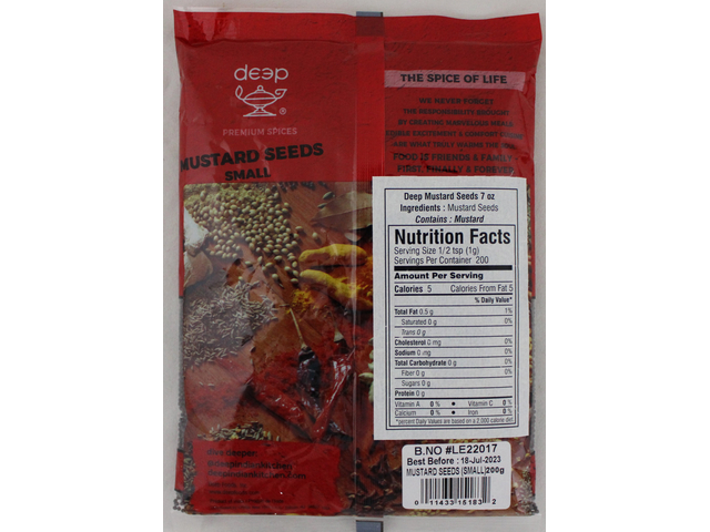 Mustard Seeds Small 7oz
