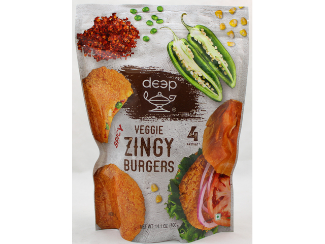 Spicy VeggieZingyBurgers 14.1Oz(4p)