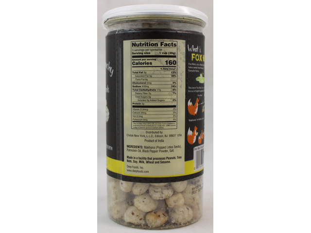 Black Pepper Makhana 3.2 Oz