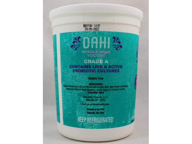 Dahi Whole Milk Yogurt (5lb)