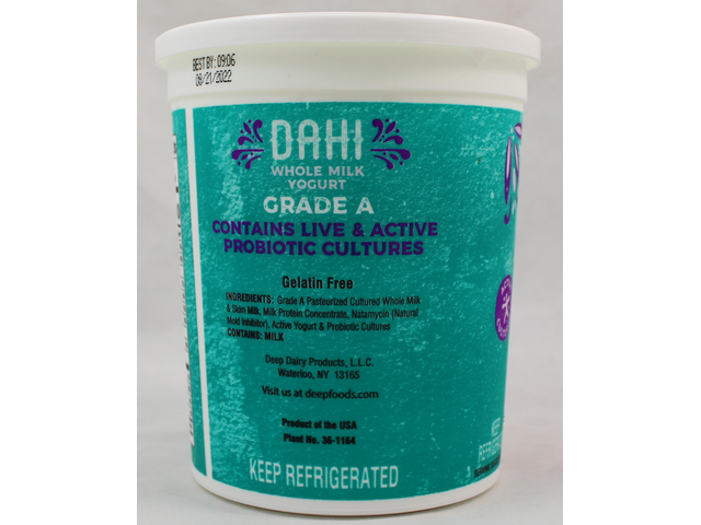 Dahi Whole Milk Yogurt (2lb)