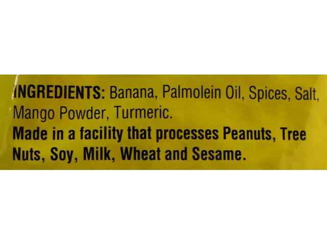 Round Banana Chips-Masala 28Oz