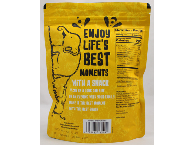 MN Black Pepper Peanuts 8Oz