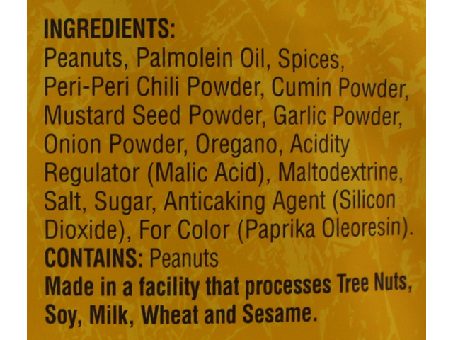 MN Peri Peri Peanuts 8Oz