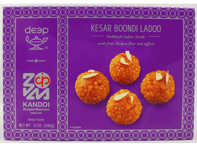 Kandoi Kesar Boondi Ladoo (12oz)