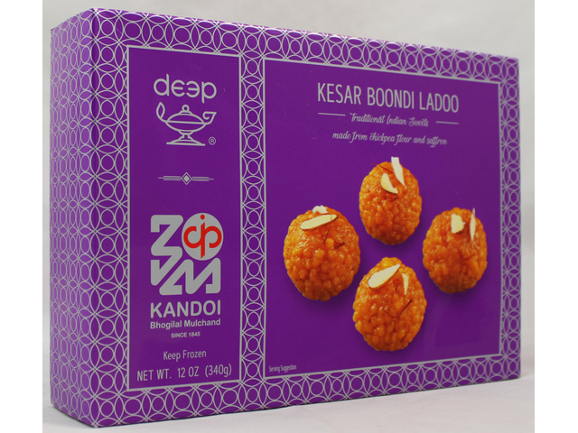 Kandoi Kesar Boondi Ladoo (12oz)